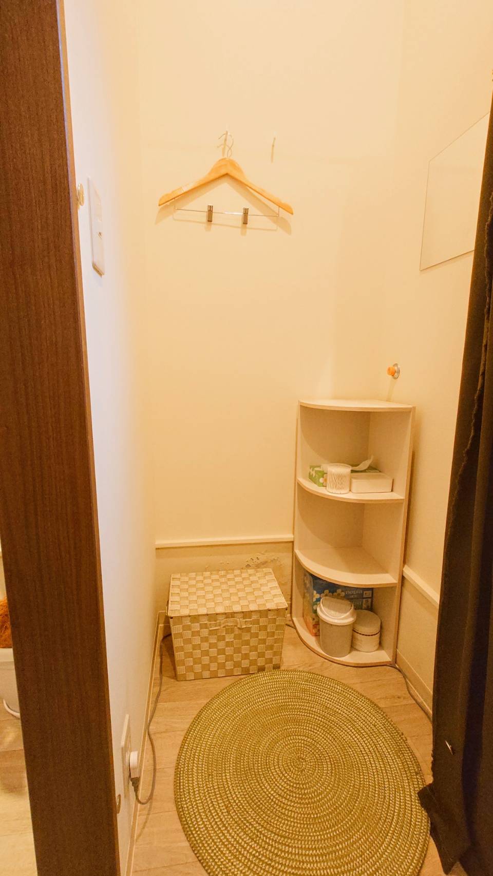 着替えに利用できるスペース